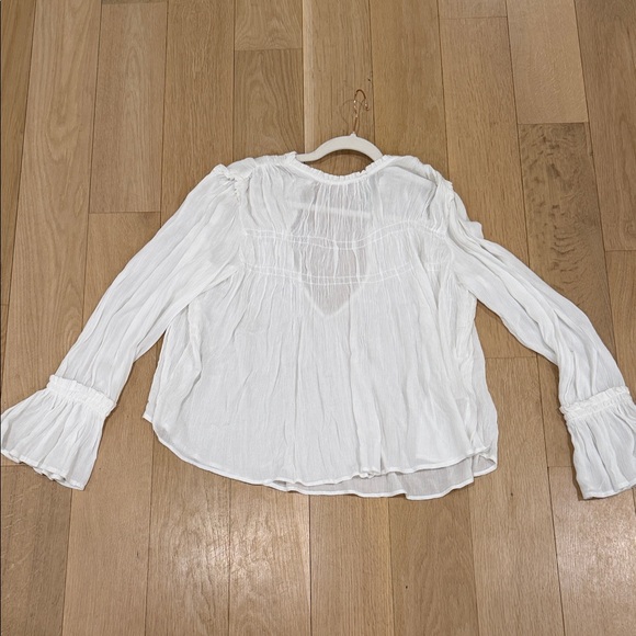 Free People Tops - Free People Elegant White Blouse